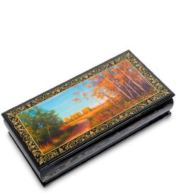 Народные промыслы ШК-11/ 8 Шкатулка в технике декупаж в асс. (11х22х4) - Вариант A