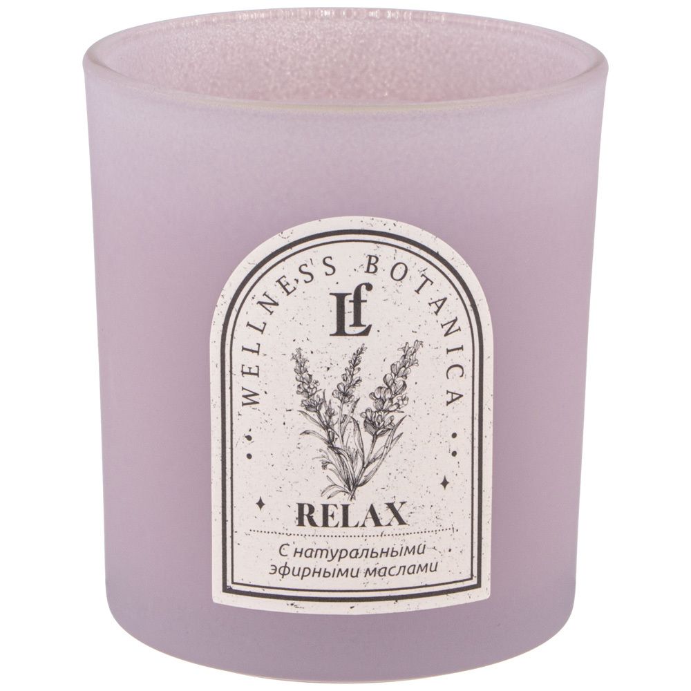 СВЕЧА АРОМАТИЗИРОВАННАЯ В СТАКАНЕ "RELAX" 7*8 СМ