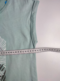 Футболка FUN DAY в мятном оттенке 44 размер, новая