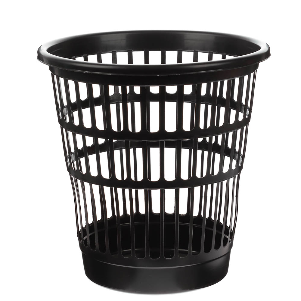 Корзина для мусора и бумаг 8,5л, сетчатая, полипропилен, 25х26х26см, 2 цвета