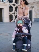 Коляска детская "KIRA STAR" RA055 Ivory Beige 2022