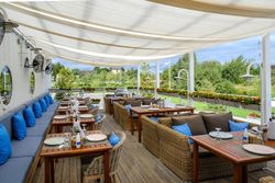 "Капучино" диван из искусственного ротанга двухместный, цвет соломенный