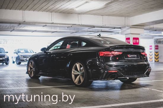 Сплиттеры бампера заднего боковые для AUDI RS5 B9 рестайлинг (19-...)