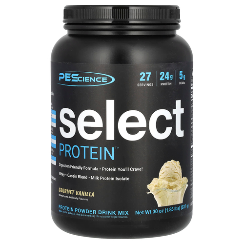 PEScience, Select Protein, изысканная ваниль, 837 г (1,85 фунта)