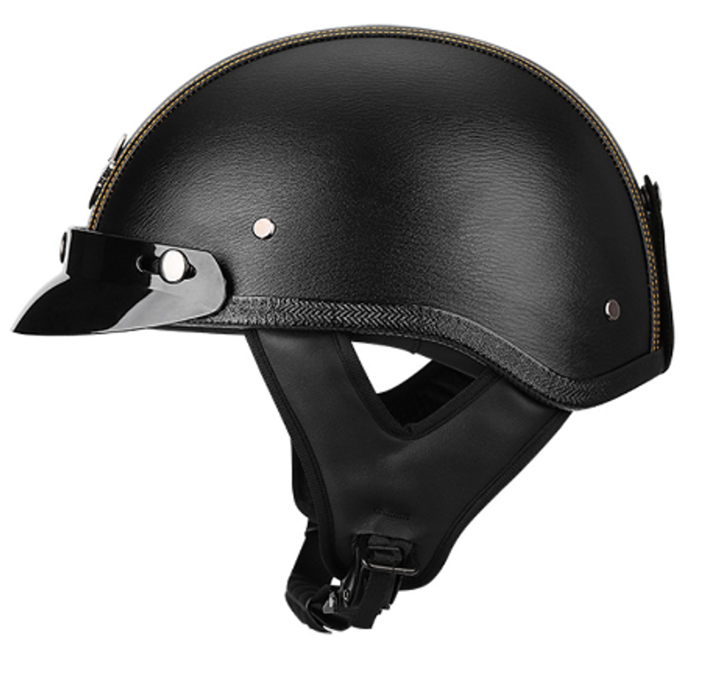 шлем открытый 109 чёрный M