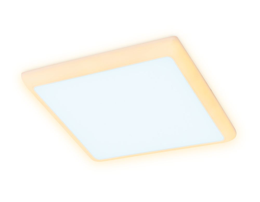 Встраиваемый cветодиодный светильник с подсветкой DCR337 24W+6W 6400K/3000K 85-265V 230*230*32 (A210*210)