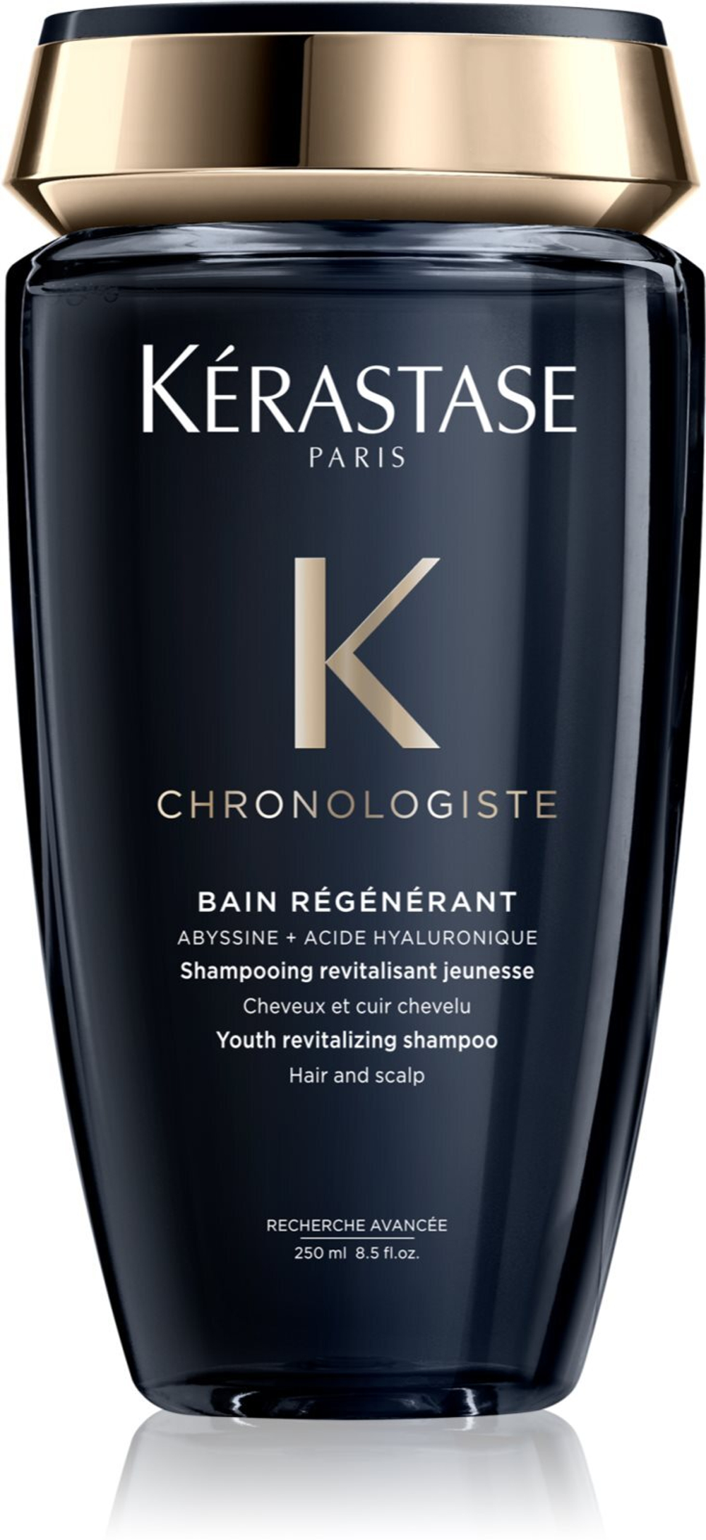 Kerastase Chronologiste Bain Regenerant - антивозрастной укрепляющий и восстанавливающий шампунь /   250  ml  / GTIN 3474636728268