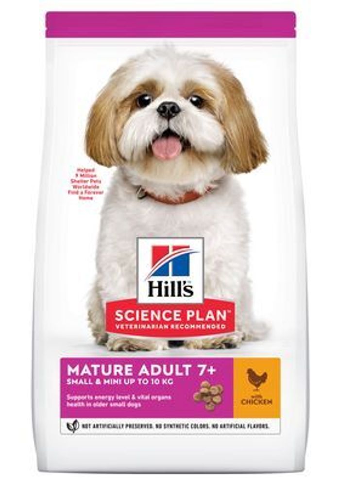 Сухой корм Hill&#39;s Science Plan Light для собак декоративных пород 7+ для поддержания здорового веса с курицей 1,5 кг
