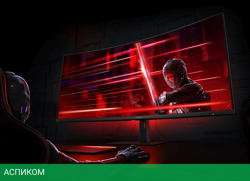 Монитор Xiaomi 34" Curved Gaming Monitor G34WQi