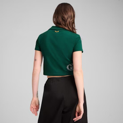 PUMA X HARRY POTTER ФУТБОЛКА-ПОЛО С ПРИНТОМ, ЗЕЛЕНЫЙ