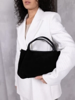 Сумка через плечо большая натуральная кожа