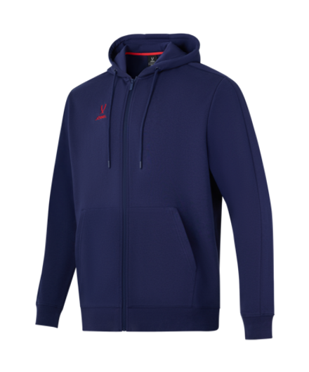 УЦЕНКА Худи ESSENTIAL Club Cotton Zip Hoodie, темно-синий