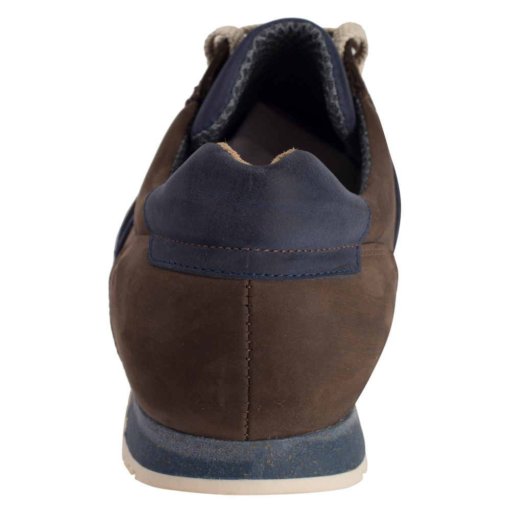 701396 полуботинки мужские коричнево-синие