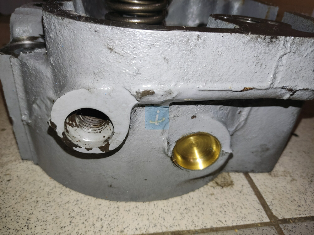 Головка блока цилиндров в сб. с клапанами (С.О) 238-1003010-Е