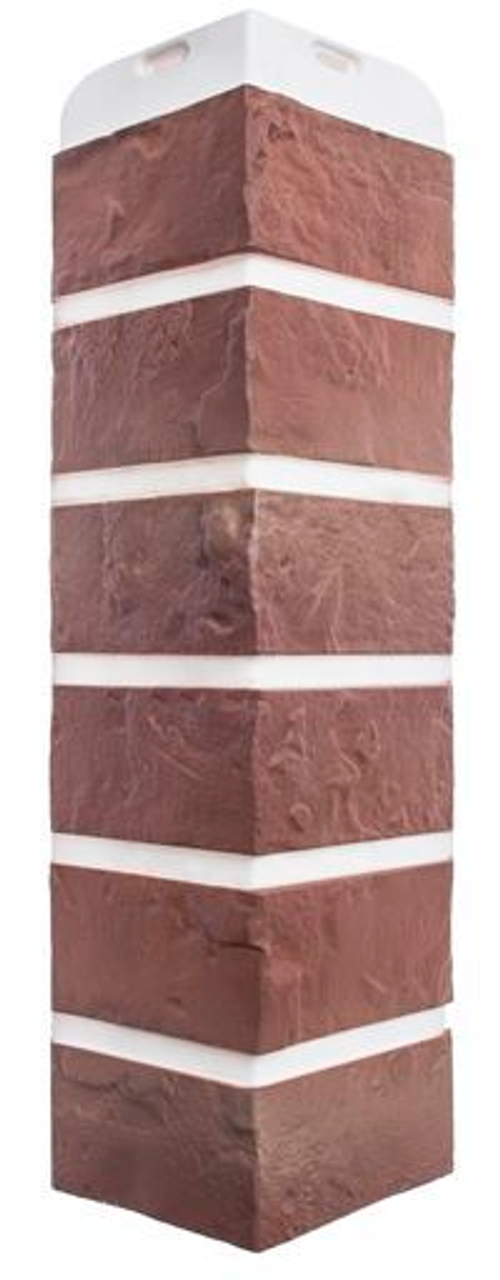 Наружный угол Альта профиль кирпич Рижский 01