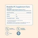 BodyBio, ФК, липосомальный фосфолипидный комплекс, 60 капсул (650 мг в 1 капсуле)