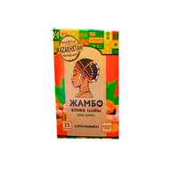 Чай "Жамбо" с куркумой высший сорт, 25шт, «Алыс», Казахстан