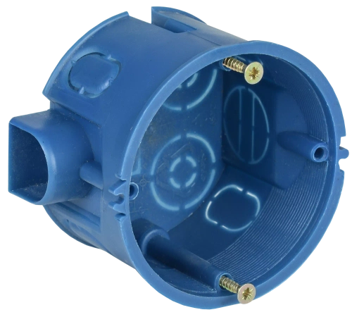 Коробка установочная СЗ блочная для твердых стен D=68х45мм (со стыковочными узлами) GENERICA