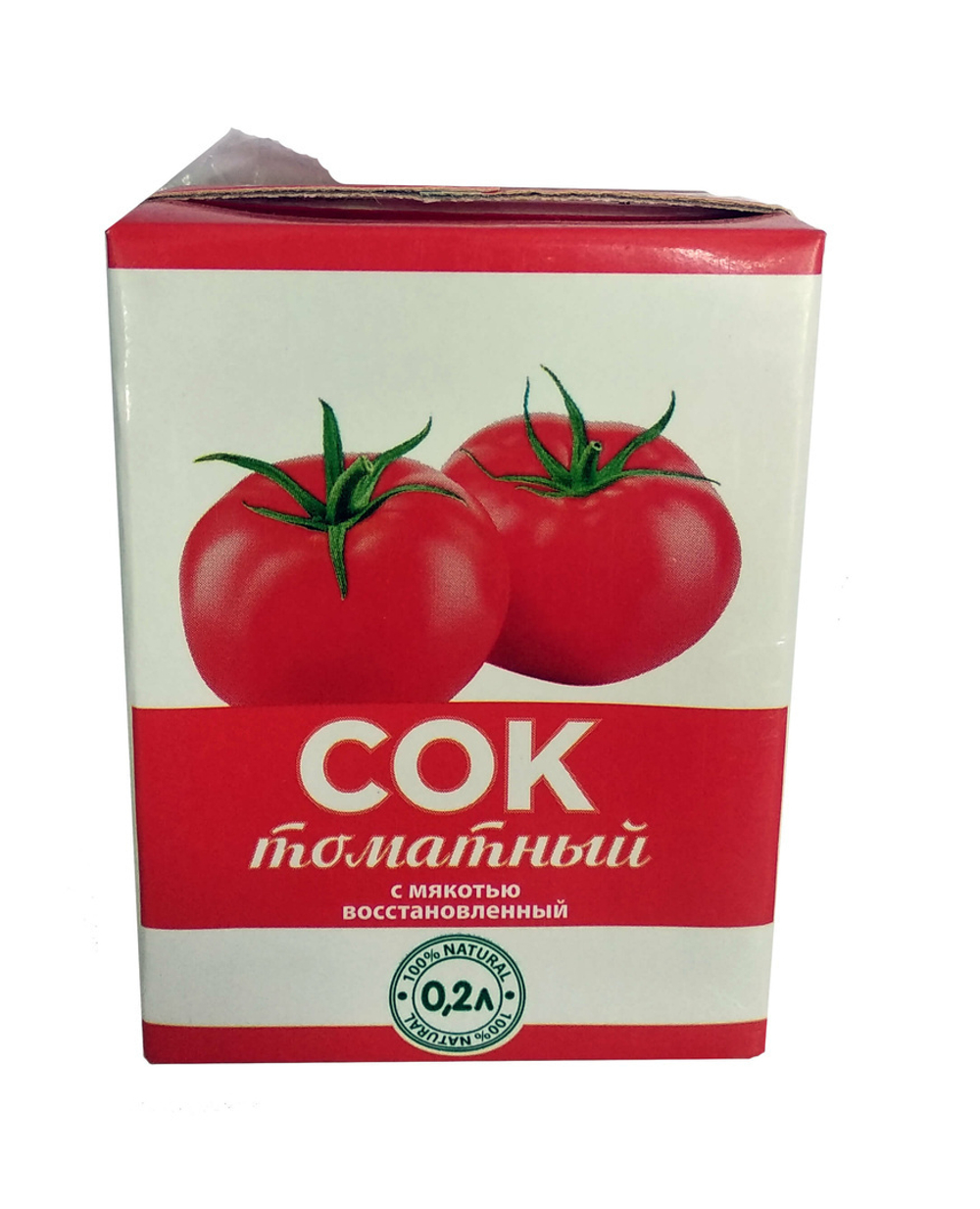 Сок Томатный ГОСТ Широкий Карамыш 0,2 л