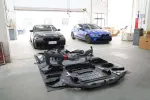 Комплект переделки переднего бампера и крыльев для BMW 5 серии G30 G38 2016-2020 в M5 F90 Рестайлинг 2020+ БМВ