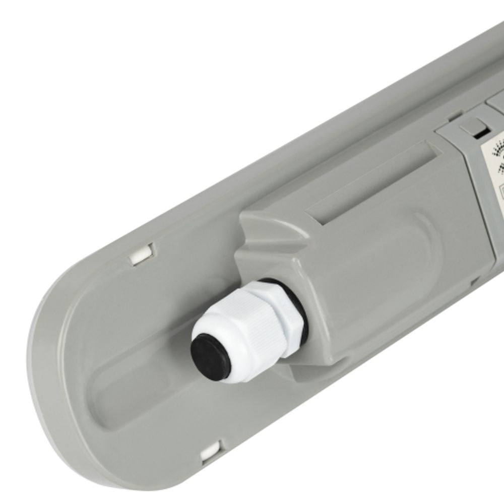 Линейный светодиодный светильник ЭРА SPP-202-0-65K-L36 36Вт 6500К IP65 1200 матовый транзит гарантия 5 лет | Линейные светодиодные светильники IP65