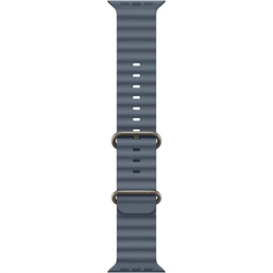 Apple Watch Ultra 3, 49 мм, Natural Titanium, ремешок Ocean синий (2025)