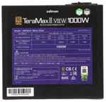 Блок питания Zalman ZM1000-TMX2 VIEW 1000 Вт