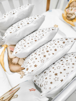 Детское постельное белье BUBO BABY "MILKY DREAMS" для новорожденных 17 предметов