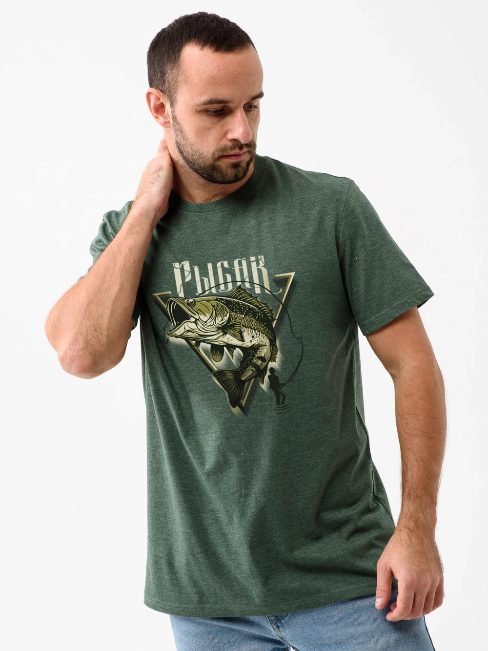Футболка мужская "Рыбак"