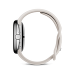 Умные часы Google Pixel Watch 3, 41 мм, Wi-Fi, «полированный серебристый» корпус, ремешок фарфорового цвета