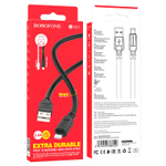 Кабель USB - Lightning BOROFONE BX81 (черный) 1м