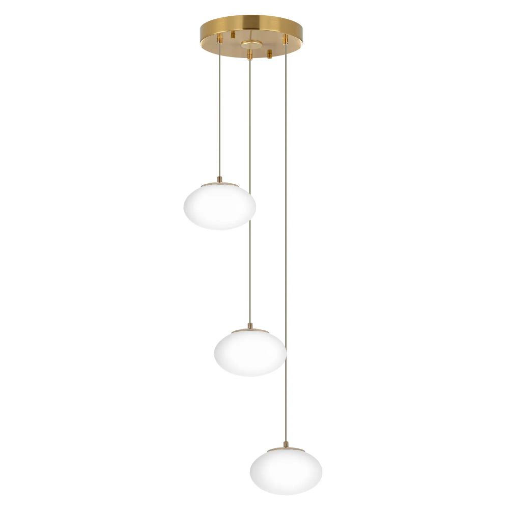 Citilux ATMAN SMART CL226A033 LED RGB Умная каскадная люстра Бронза