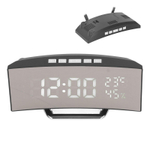 Часы зеркальные LED MIRROR NA-7816 белое свечение