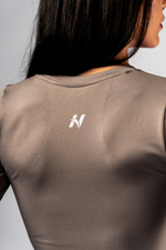 Лонгслив Seamless Long-Sleeve Top POWER 892 Светло-коричневый