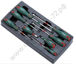 TT-10U ложемент c отвертками, 8 предметов