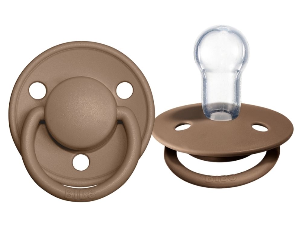 BIBS De Lux Silicone Dark Oak 0+ месяцев