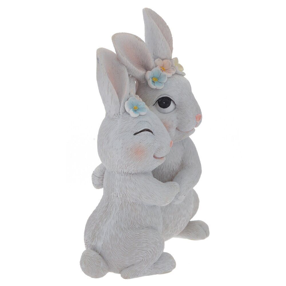 GAEM Фигурка декоративная "Зайцы", L11 W7 H16 см