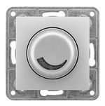 Светорегулятор-выключатель (диммер) Profitec Tesla серебро