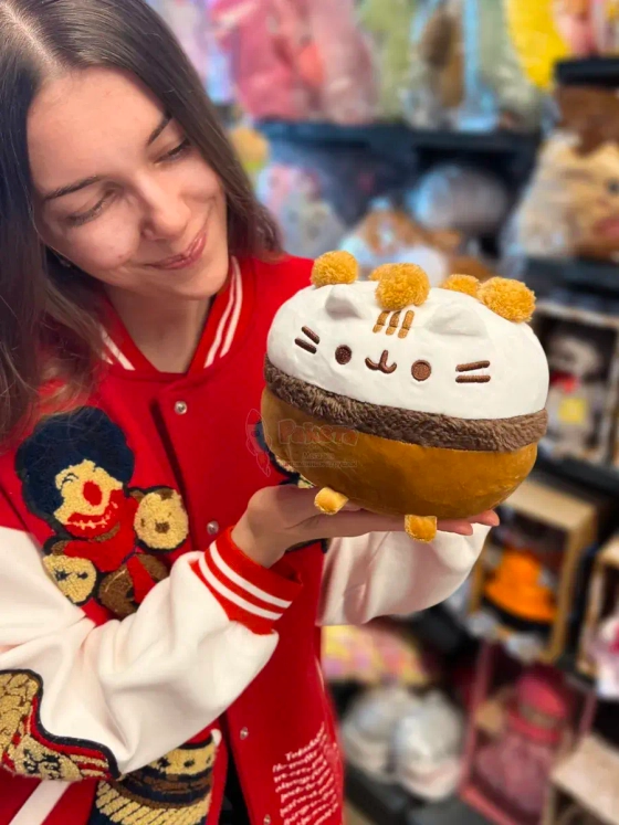 Мягкая игрушка Пушин Кот Кэт плюшевый котик тирамису