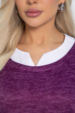 Джемпер Нежный акцент (сиреневый) Б12616-4 LT Collection
