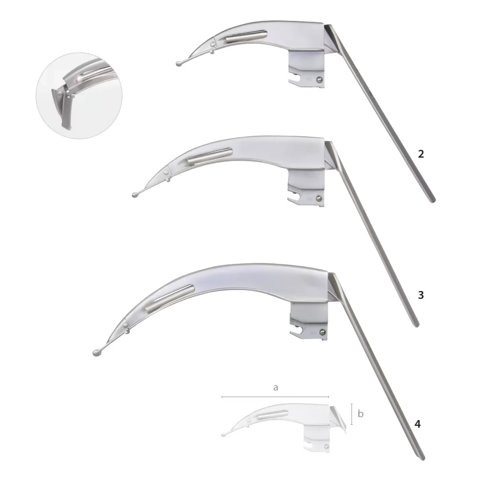 Клинок KaWe Flaplight №4 с подвижным наконечником и сменным световодом