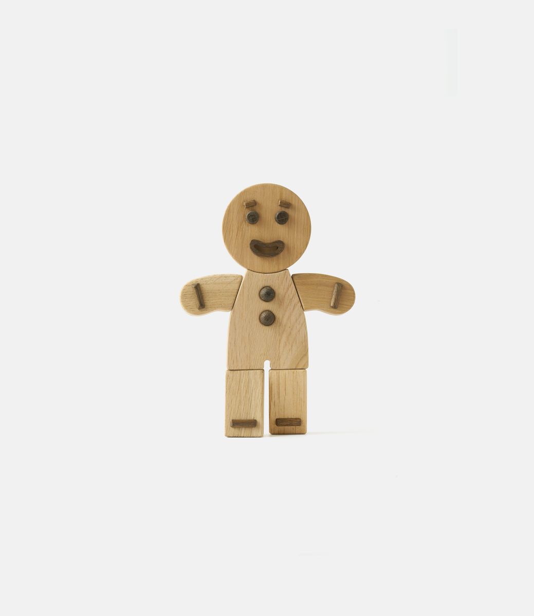 Boyhood Gingerbread Man Oak Small — фигурка из дерева