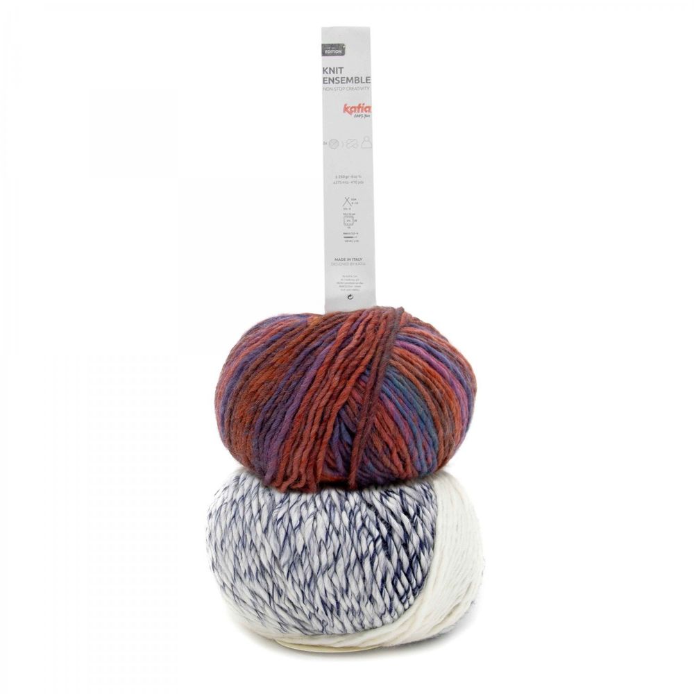 Пряжа Katia Knit Ensemble  55% меринос, 45% полиамид