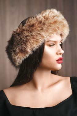 Брелок из меха «Енотик»