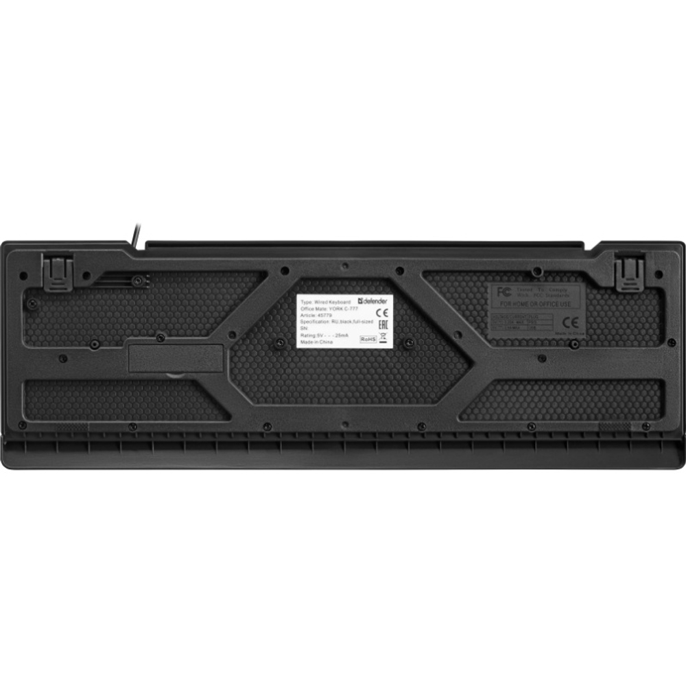Комплект (клавиатура + мышь) проводной Defender York C-777