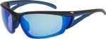 Спортивные очки GOG Lynx / Matt Black-Blue / White-Blue Lens
