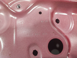 Дверь передняя левая Polo 6 / Rapid 1-2 Б/У Оригинал 60u831311