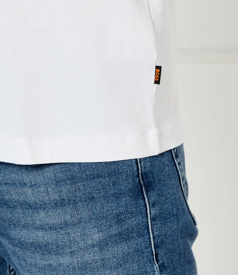 Футболка Te_Barragan BOSS ORANGE - белый(50534919)