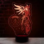 Ночник "Ангел Овервотч" (Mercy Overwatch)