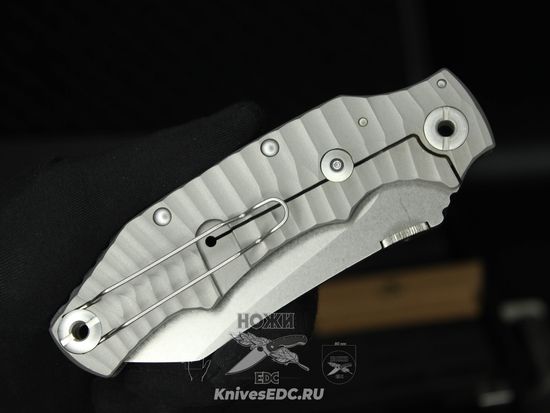 Складной нож Steelclaw frits c клинком из стали D2, рукоять G10 / Титановый сплав Titanium TC4 Aloy